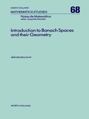 cover image of Introduction to Banach Spaces and their Geometry